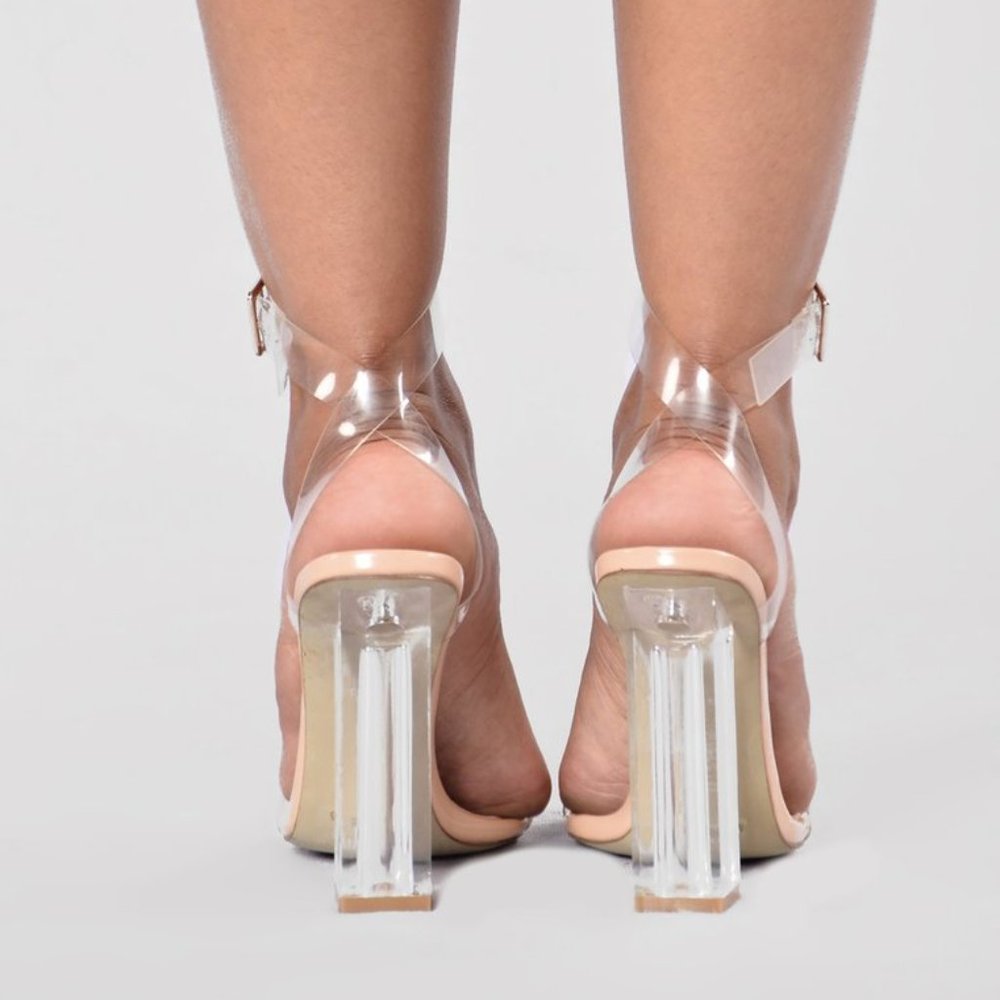 Fashion Nova The Glass Slipper - Transparent - Picture 4 of 4